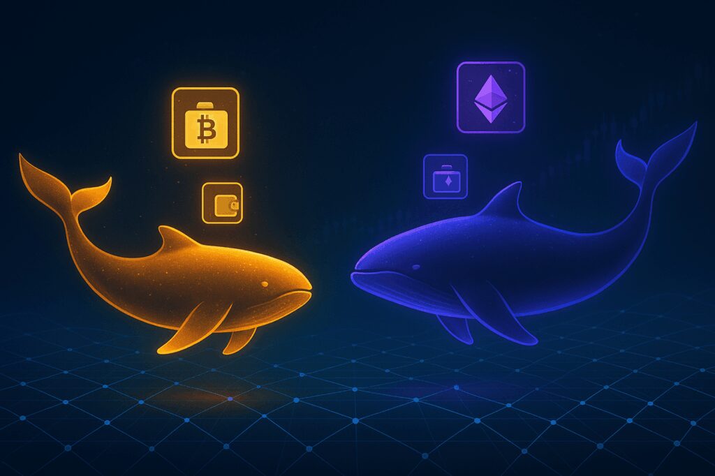 Bitcoin and Ethereum whale populations are growing quietly, on-chain data reveals