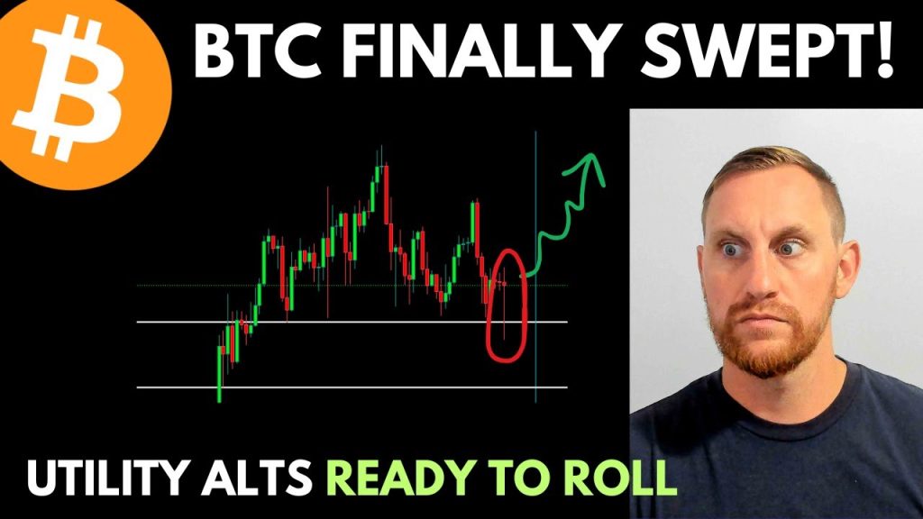 BITCOIN FINALLY SWEEPS LOWS as Utility Altcoins are Ready to Roll