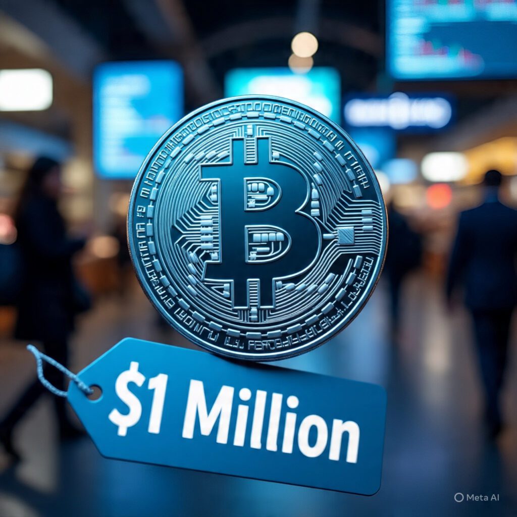Bitcoin could float to  million over seven years