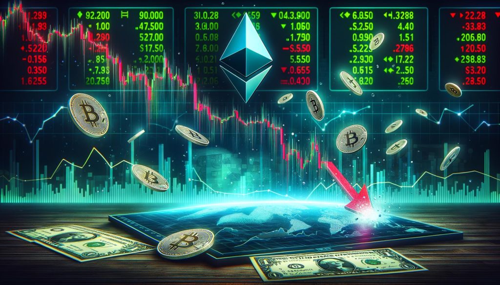 Ethereum dives sharply – ,000 break park raises concerns about extended downtrends