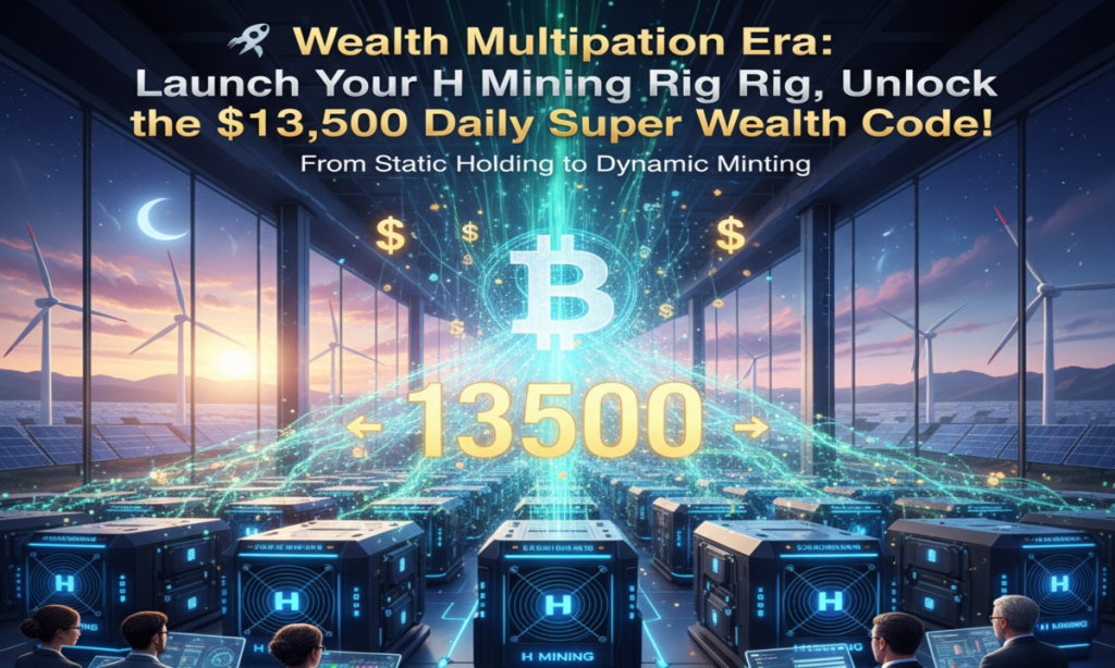 Launch Your H Mining Rig, Unlock The ,500 Daily Super Wealth Code!