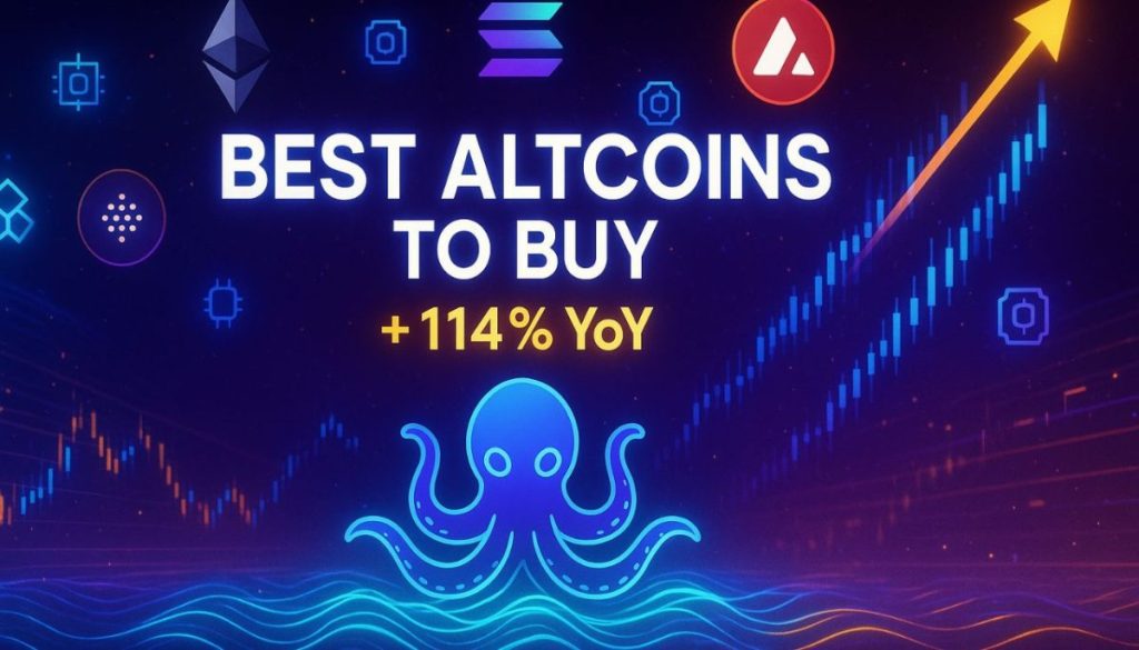 Best altcoins to buy as Kraken breaks records with 114% year-over-year surge