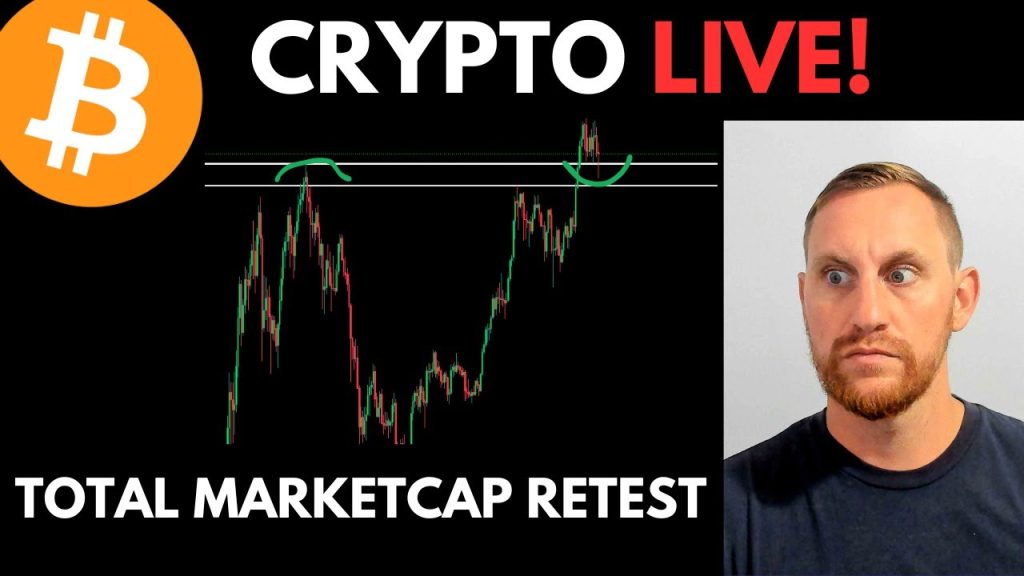 CRYPTO LIVE – Bitcoin 98K, Total Crypto Market All-Time High Retest, Filling the Wicks