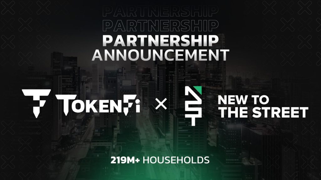 TokenFi And New To The Street Announce National Media Partnership To Reach 219M+ Households