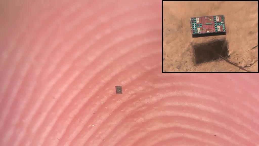 Scientists create robots smaller than a grain of salt that can think
