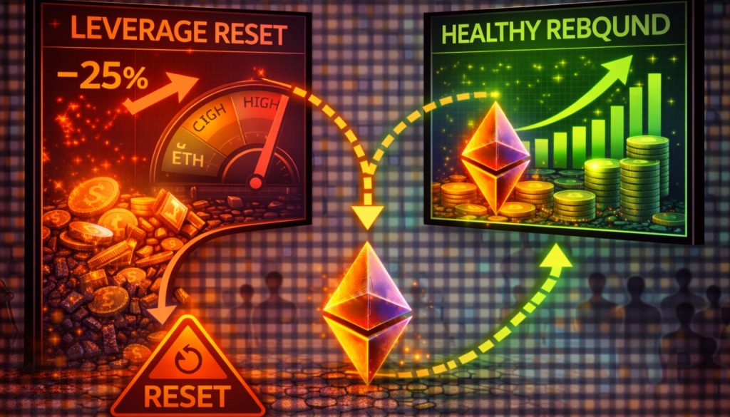 Ethereum leverage reset paves the way for healthy rebound – Analyst Ethereum leverage reset paves the way for healthy rebound – Analyst