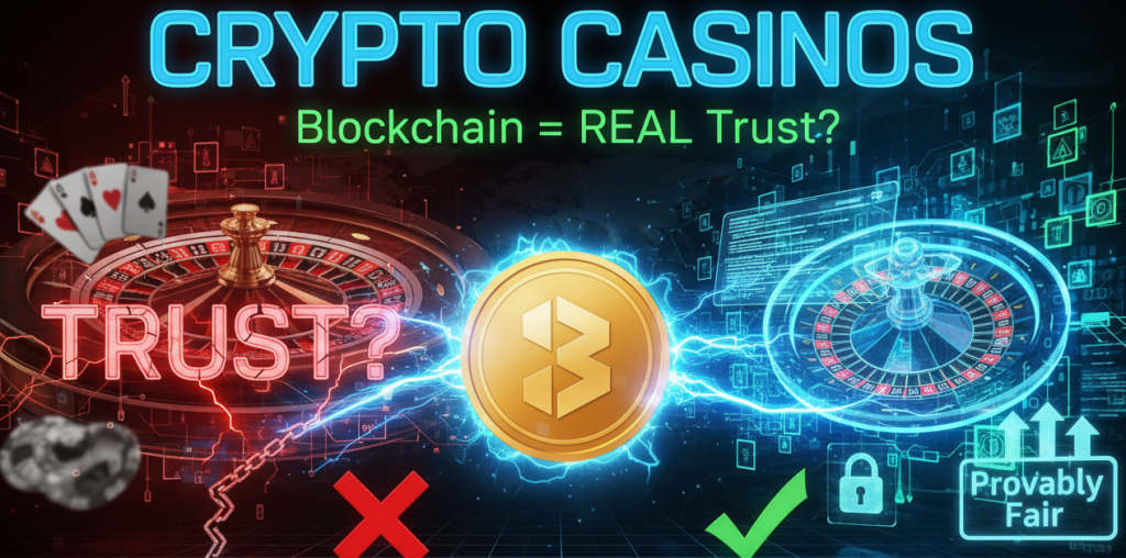 Crypto Casinos – How Blockchain Is Redefining Trust In Online Gambling Crypto Casinos – How Blockchain Is Redefining Trust In Online Gambling