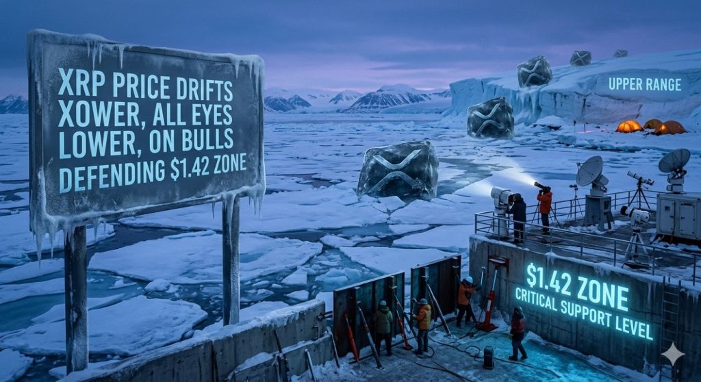 XRP price falls, focus on bulls defending .42 zone XRP price falls, focus on bulls defending .42 zone