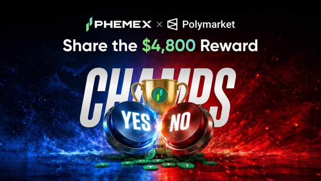 Phemex Launches Prediction Market Powered By Polymarket, Introduces Month-Long Forecasting Championship