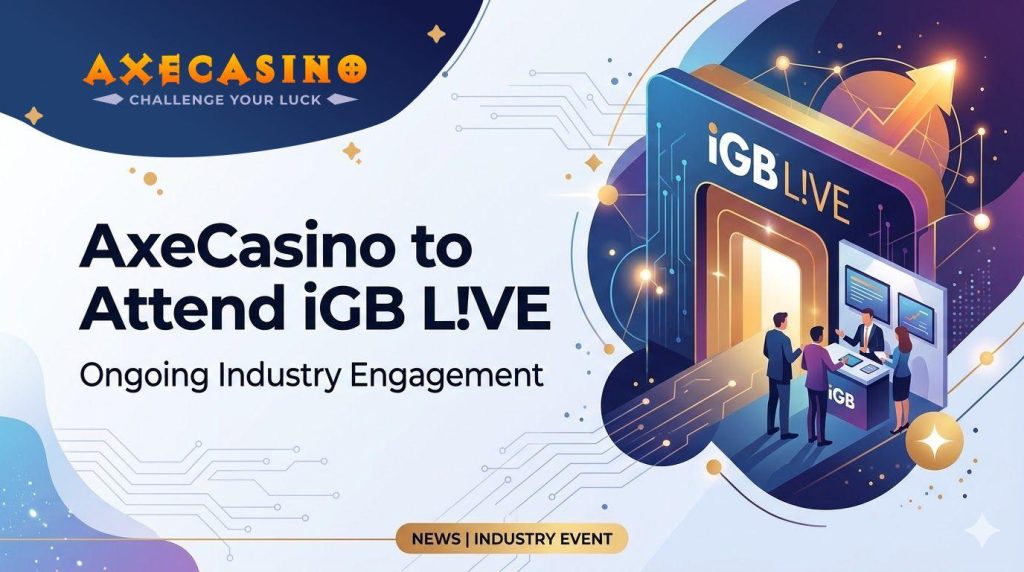 AxeCasino To Attend IGB L!VE 2026 Following Front-End Update Focused On Usability And Cross-Device Performance