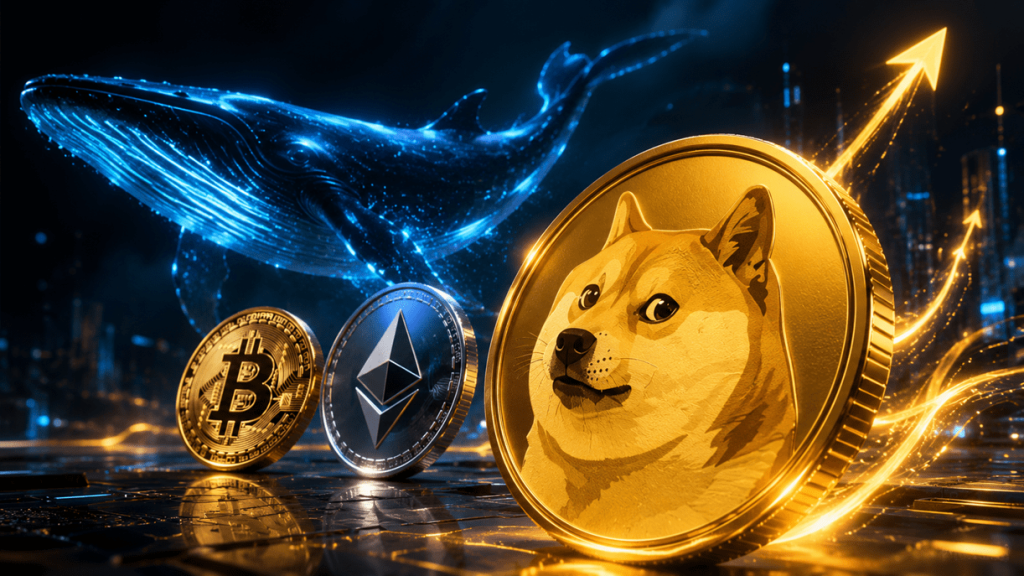 Crypto Whale loads  million long position in Dogecoin