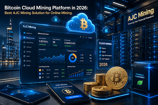 Bitcoin Cloud Mining Platform In 2026 Best-AJC Mining Solution For Online Mining Bitcoin Cloud Mining Platform In 2026 Best-AJC Mining Solution For Online Mining