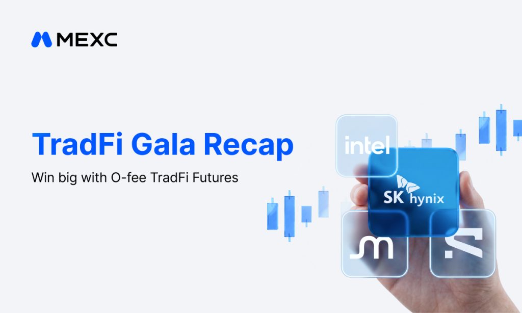 MEXC TradFi Gala Concludes With Over 170,000 Registrations and .3 Billion in Daily Trading Volume