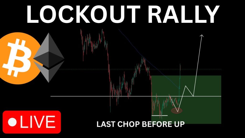 CRYPTO LIVE – BITCOIN LAST CHOP BEFORE UP, ALTCOINS READY FOR TAKEOFF