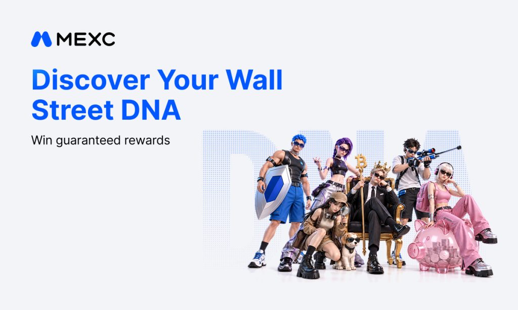 MEXC Launches M “Discover Your Wall Street DNA” Campaign to Help Traders Find Their Market Fit
