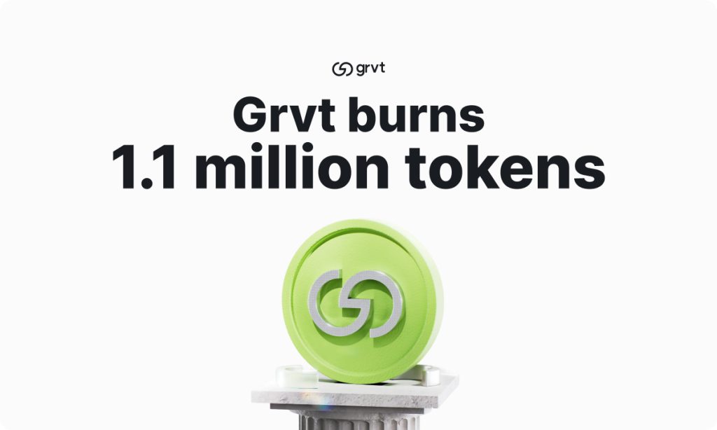 GRVT Burns 1.1 Million Tokens as Countdown to Grvt 2.0 Begins GRVT Burns 1.1 Million Tokens as Countdown to Grvt 2.0 Begins